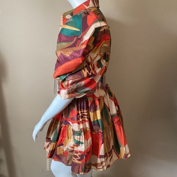 NWOT Falltansic Days Dress - Size 2X - Brown - Picture 14 of 15